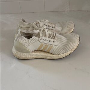 adidas Off-White Knit Ultraboost Sneakers